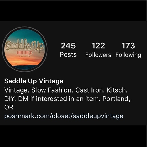 ❤️Meet your Posher, Saddle Up Vintage - Picture 2 of 2